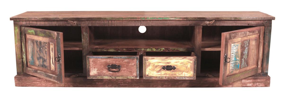 LOWBOARD Multicolor B: 200cm - Multicolor, Design, Holz (200/55/40cm) - MID.YOU
