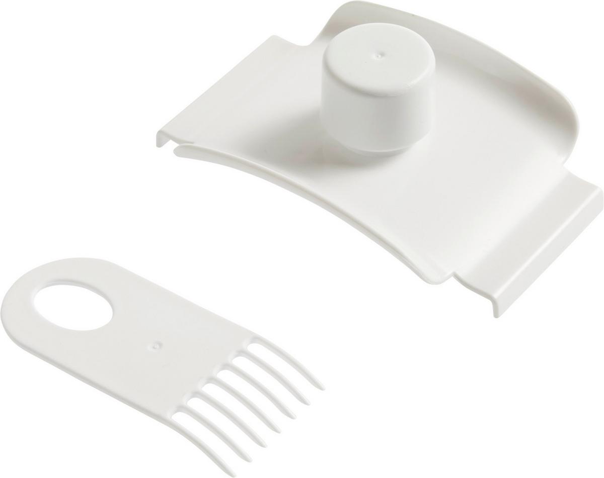 Gemüseschneiderset Tania - Edelstahlfarben/Weiß, Basics, Kunststoff/Metall (30/13/12cm) - James Wood