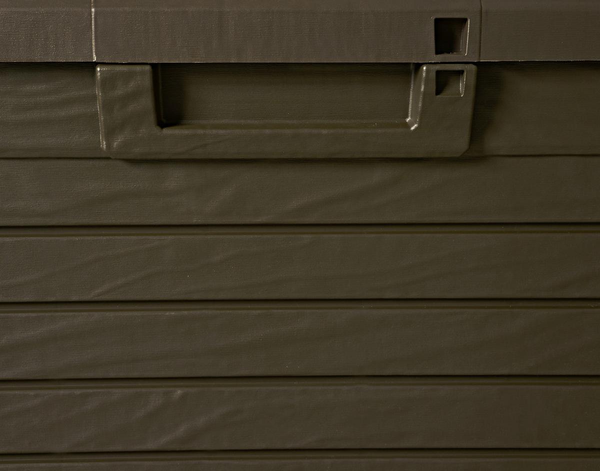 Kissenbox Wasserdicht Woody 148x60x72 cm, 550 L Braun - Braun, MODERN, Kunststoff (148/60/72cm)