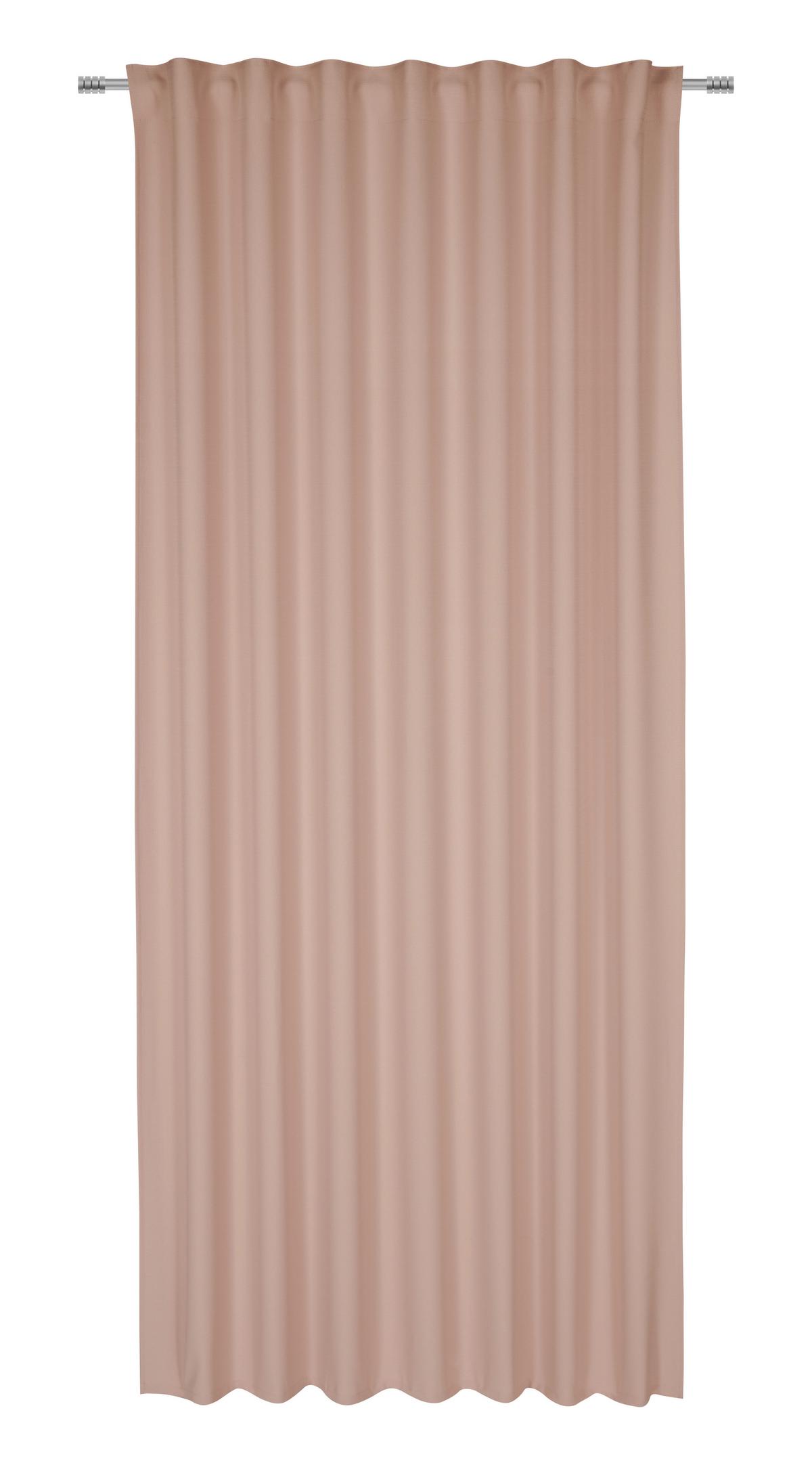 Hotový závěs ADELA - starorůžová, Romantický / Rustikální, plast (140/245cm) - Bessagi Home