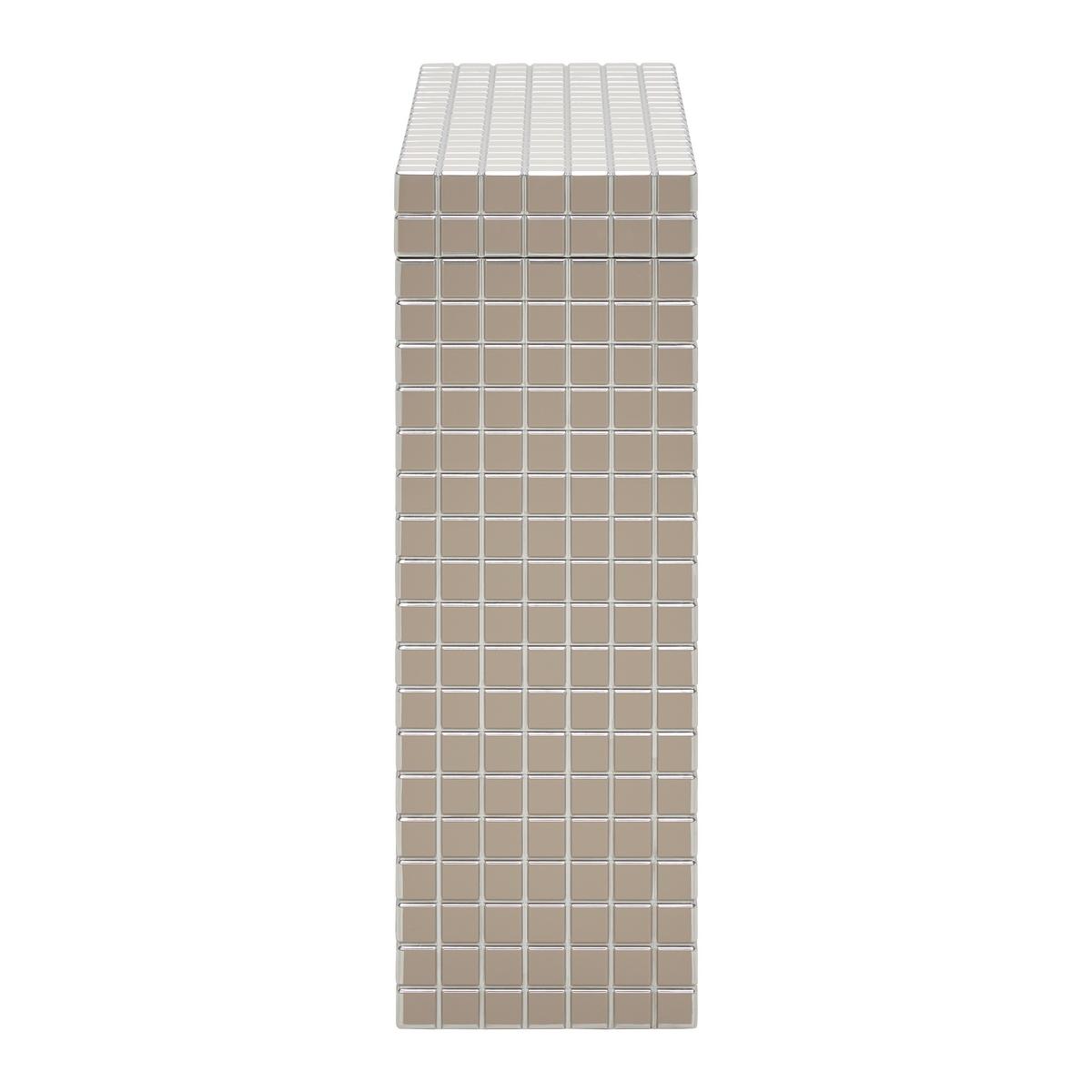 KONZOLA LUISA -TREND- - kašmírová, Modern, kompozitné drevo (80/28/80cm) - Mömax