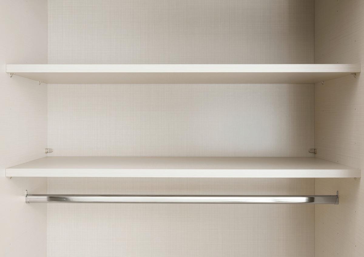 Schwebetürenschrank Lumos Weißglas, B:298cm - Weiß, Trend, Glas/Holzwerkstoff (298/222/68cm) - Luca Bessoni