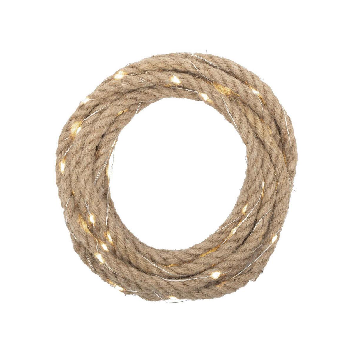 Napelemes Fényfüzér Kötélen Kb. 5m - Basics (5000ml)