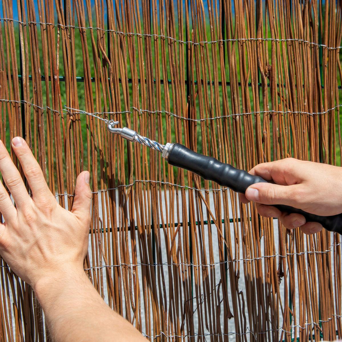 Sichtschutz Inaka Naturfarben - Naturfarben, Basics, Naturmaterialien (300/90cm)