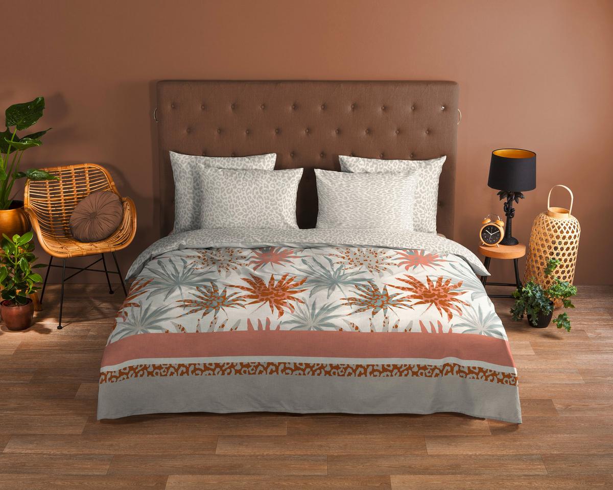 Bettwäsche Costa Multicolor 140x200 Cm - Multicolor, KONVENTIONELL, Textil (140/200cm)