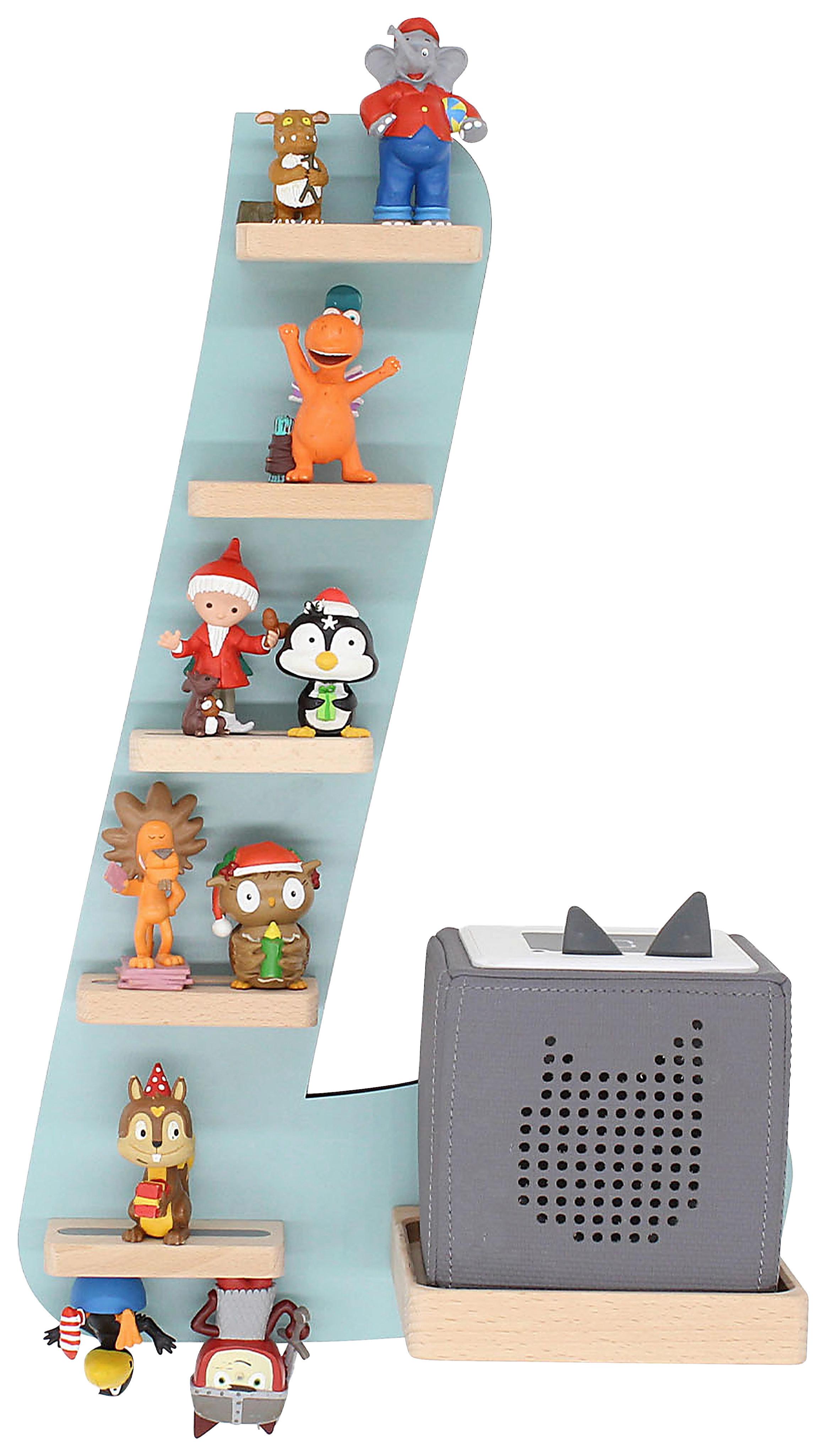 Kinderregal Boarti Grün B: 32 cm - Grün, MODERN, Holzwerkstoff (32/47/19cm) - Livetastic