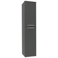 Hochschrank Taupegrau, B: 30 Cm - Taupe/Schieferfarben, MODERN, Holzwerkstoff (30/158,4/37cm) - Vertico