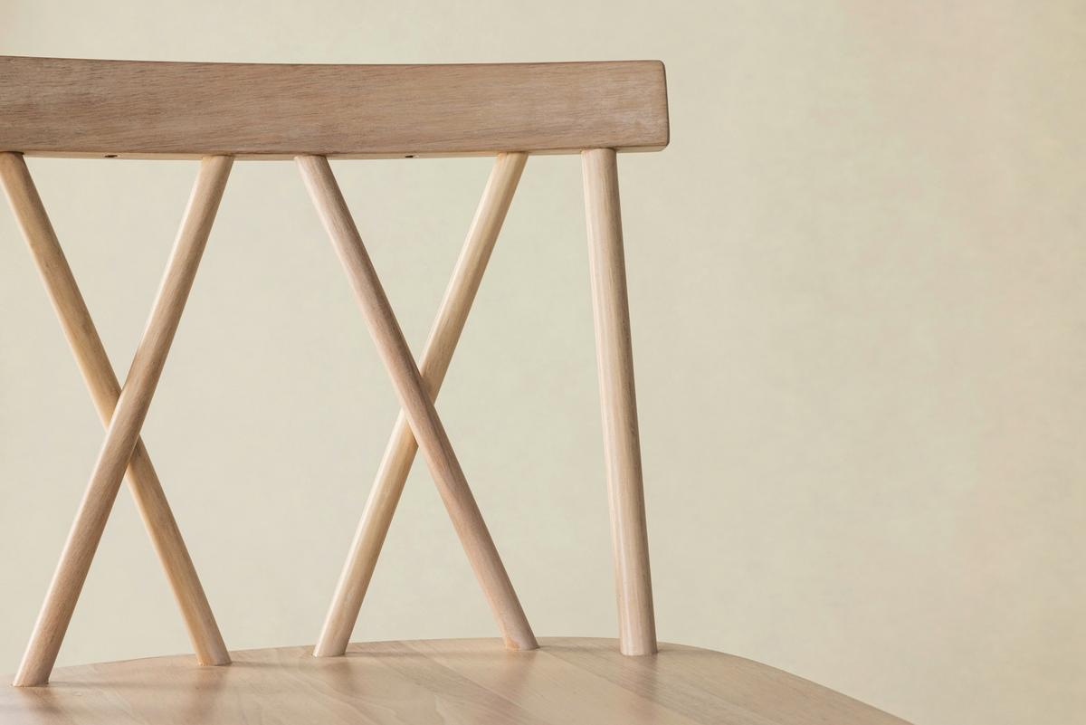 Barhocker-set Mollöström - Weiß, Design, Holz (43/90/44cm) - Livetastic