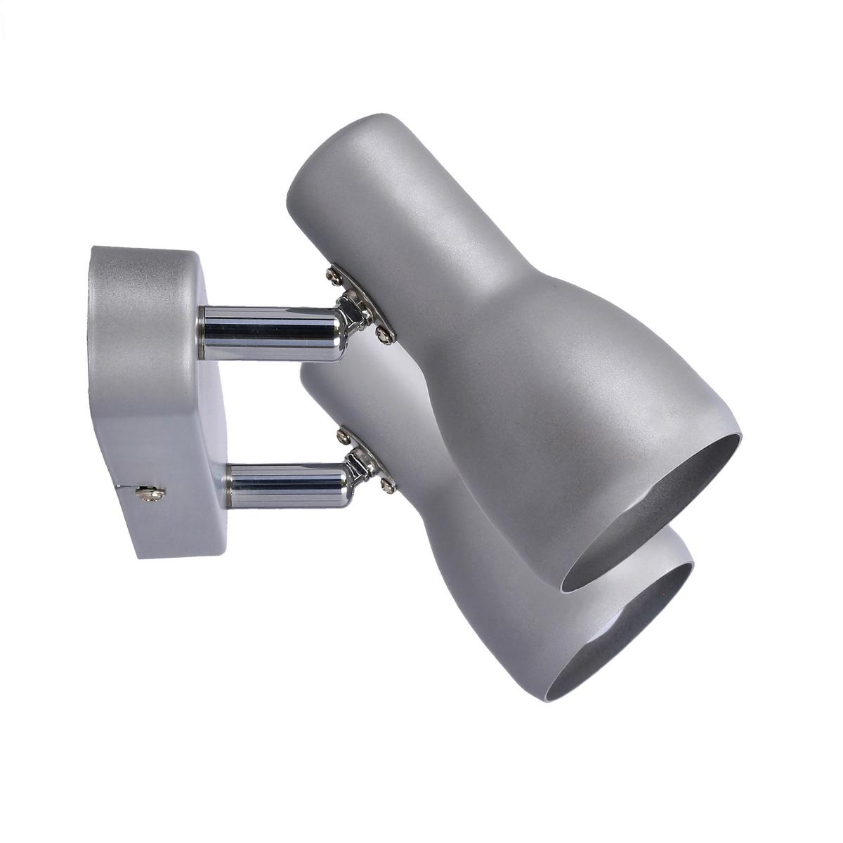 Strahler 92-44211 Picardo - Silberfarben/Grau, Trend, Metall (36/6/15cm)