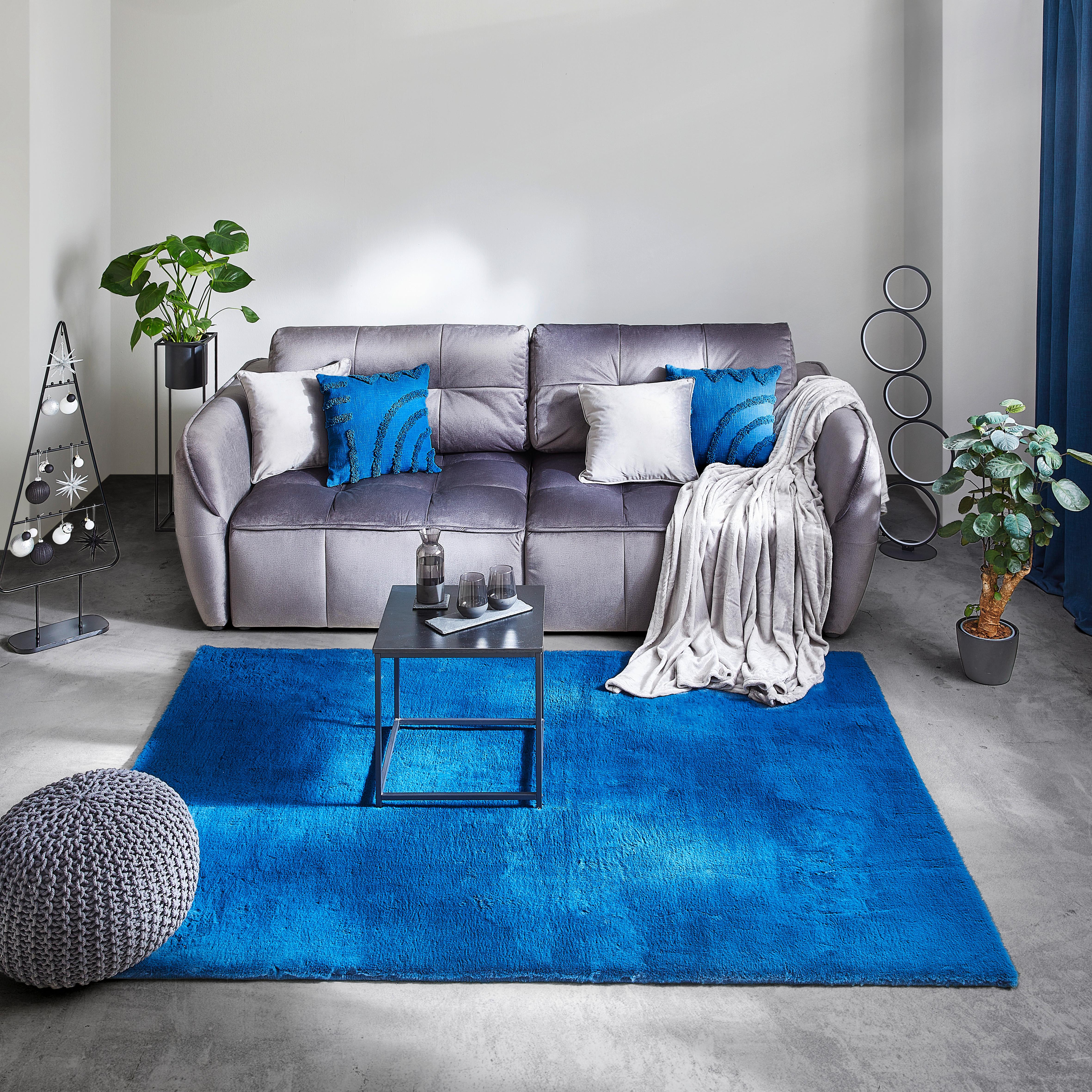Měkká Deka Michael Xxl, 220/240cm, Šedá - šedá, textil (220/240cm) - Modern Living