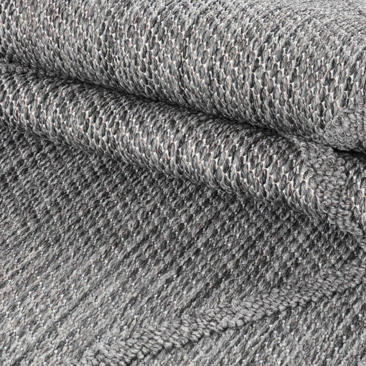 Outdoorteppich Patara - Grau, Design, Textil (120/170cm) - Novel