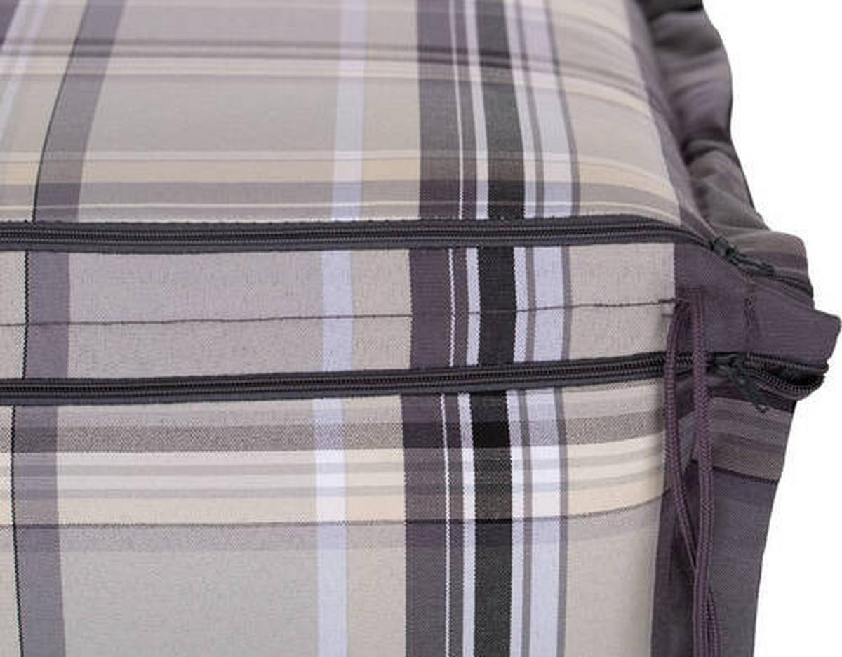 Auflage für Liege Atika 195x62x8 cm Beige - Beige, Basics, Textil (195/62/8cm) - Gardenson