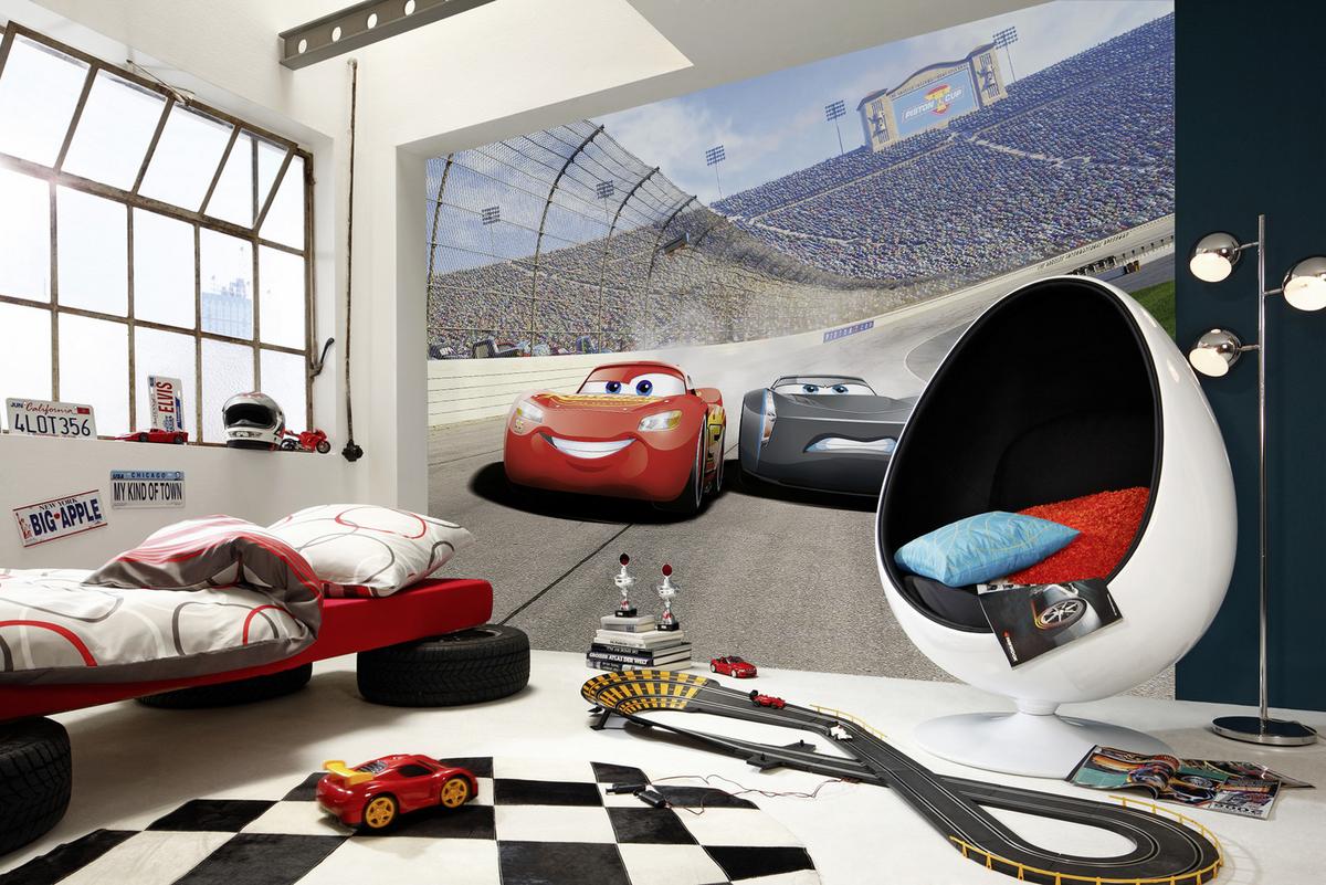 Fototapete Cars - Design, Papier (368/254cm) - Disney