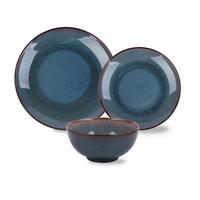 Kombinovaná souprava NEPTUN 12-dílny, pro 4 osoby - modrá, Moderní, keramika - Mömax