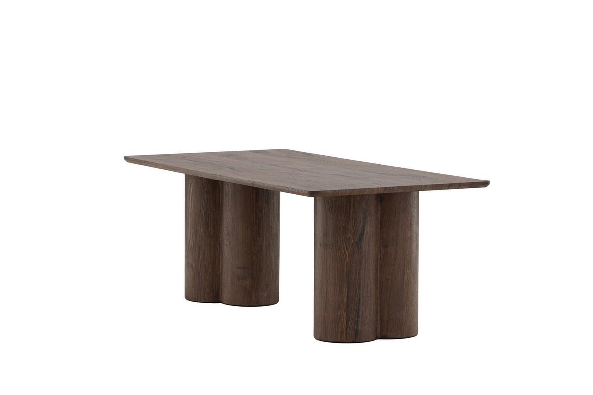 Olivia Olivia Mokka L: 120cm - Mokka, MODERN, Holz (120/60/45cm) - Livetastic