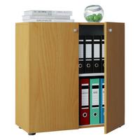 Aktenschrank Vandol Mini Buche Dekor B: 70 cm - Buchefarben, Basics, Holzwerkstoff (70/74/39cm) - MID.YOU