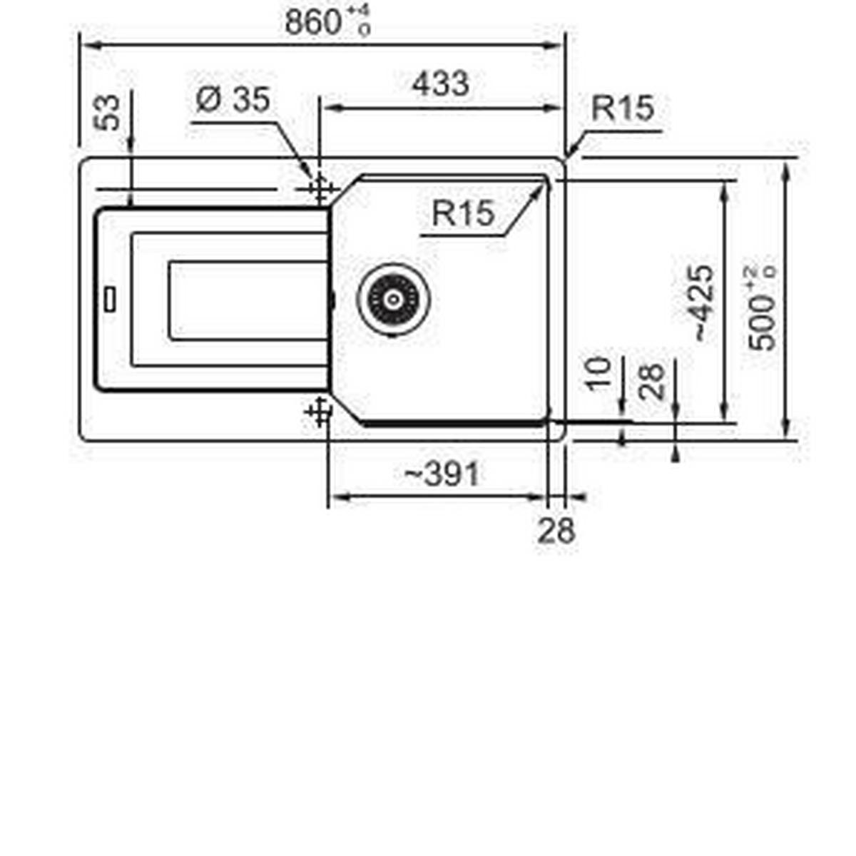 Mosogatótálca Franke - Modern - Franke