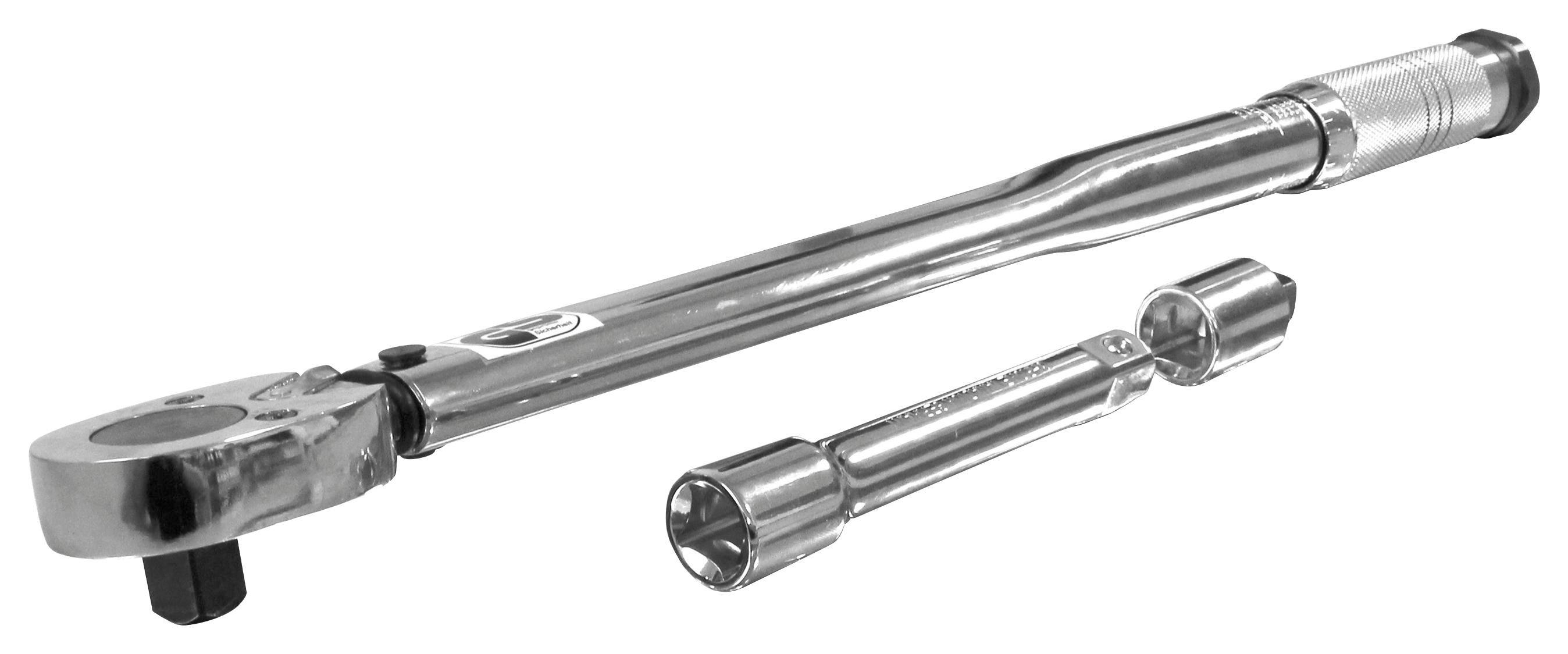 Drehmomentschlüsselset 3153 - Silberfarben, MODERN, Metall (48,5/7/8cm) - Erba