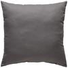 Dekoračný vankúš Mex, 48/48cm, antracit - antracitová, Konventionell, textil (48/48cm) - Modern Living