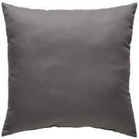 Dekoračný vankúš Mex, 48/48cm, antracit - antracitová, Konventionell, textil (48/48cm) - Modern Living