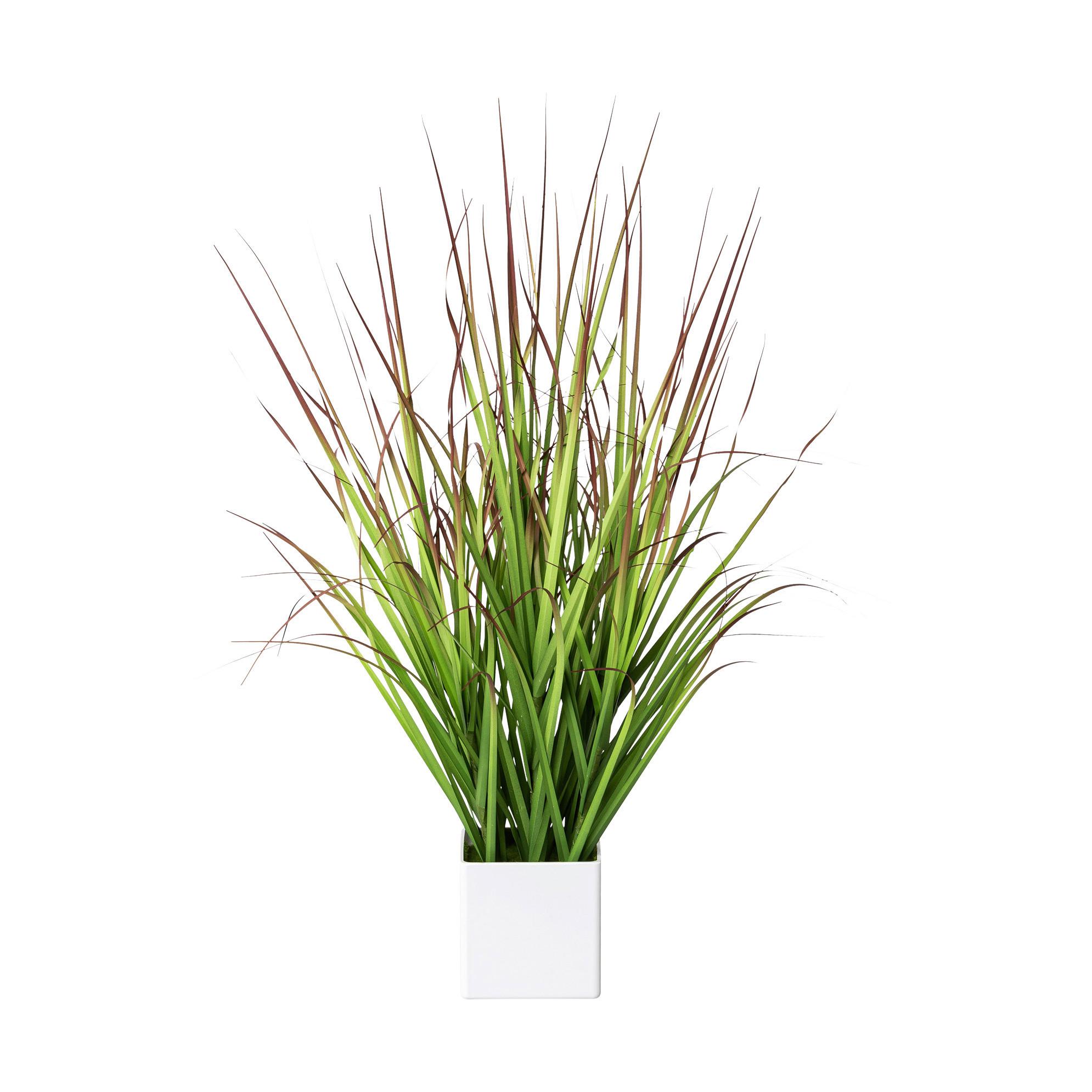 Grasbündel H: 61 Cm - Grün, Basics, Kunststoff/Metall (61cm)