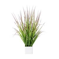 Grasbündel H: 61 Cm - Grün, Basics, Kunststoff/Metall (61cm)