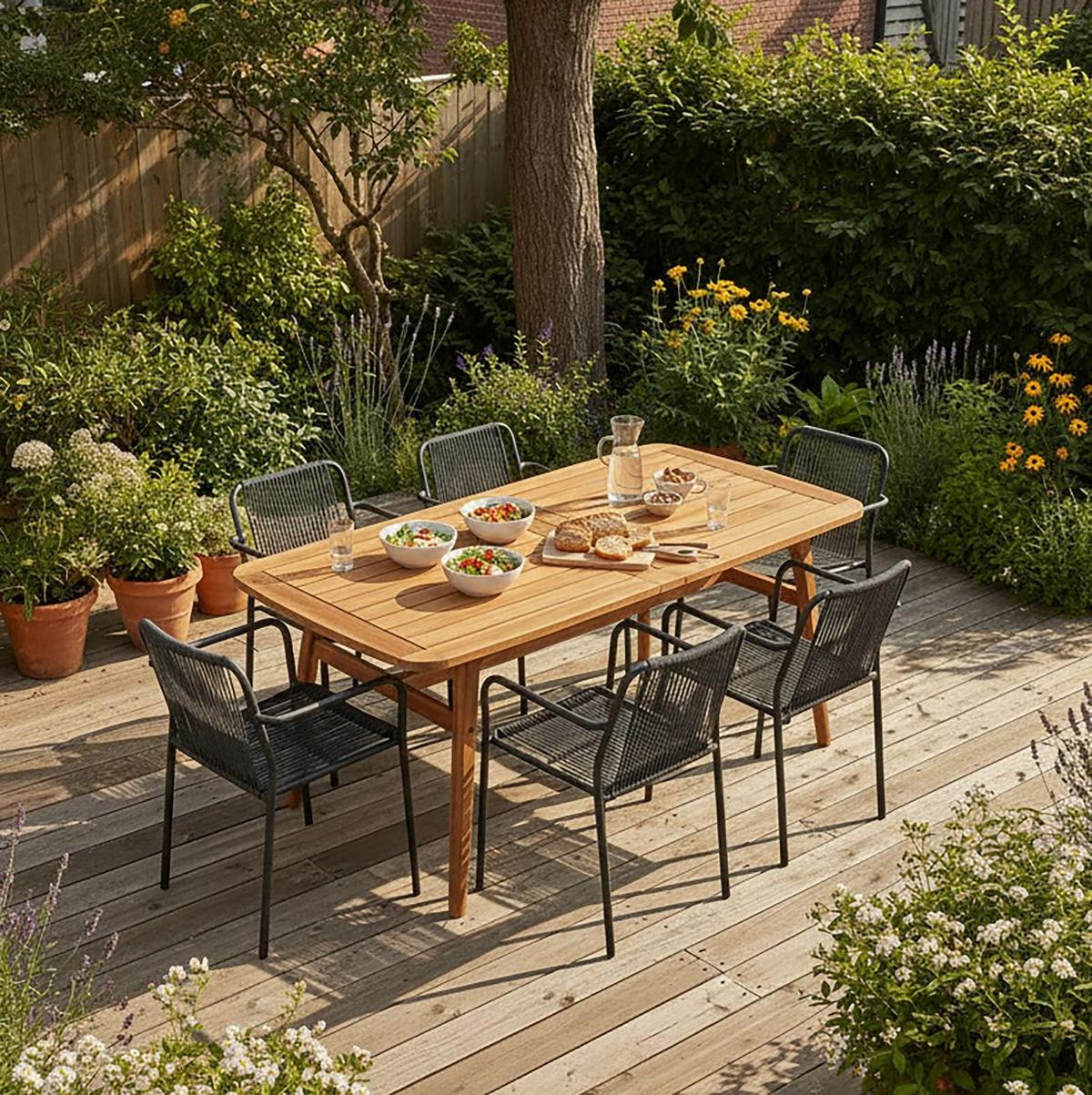 SADA ZÁHRADNÝCH KRESIEL NARDO - čierna/tmavosivá, Modern, kov/textil (55/82/58cm) - Bessagi Garden