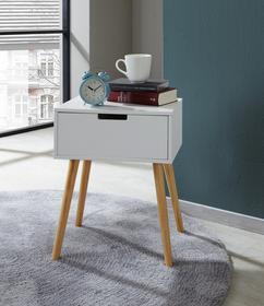 Nachtkästchen LEVI aus Holzdekor Nachtkästchen LEVI aus Holzdekor