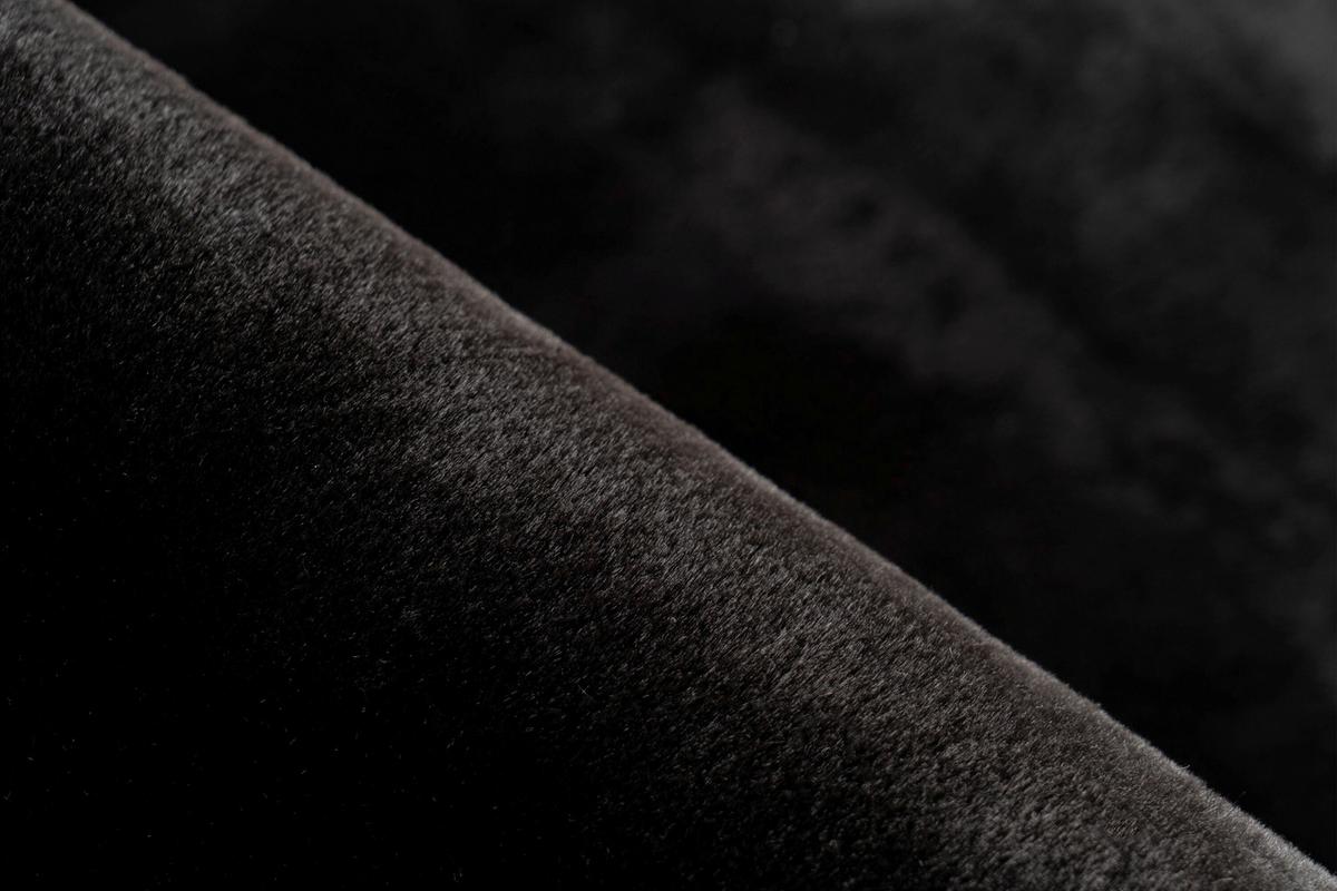 Flachwebteppich Schwarz, Bxl: Ca. 160x230 Cm - Schwarz, Basics, Textil (160/230cm) - Kayoom