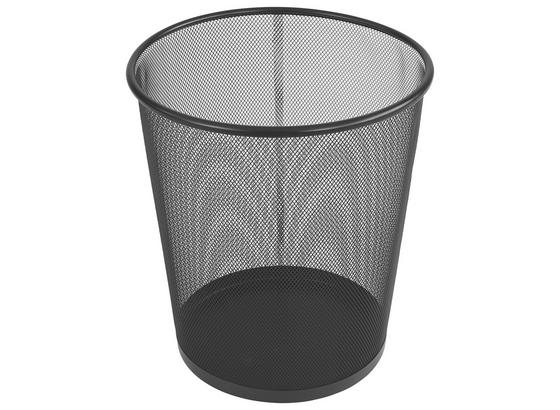 Koš Na Papír Mesh - černá, Moderní, kov (30,5/34,5cm) Koš Na Papír Mesh - černá, Moderní, kov (30,5/34,5cm)