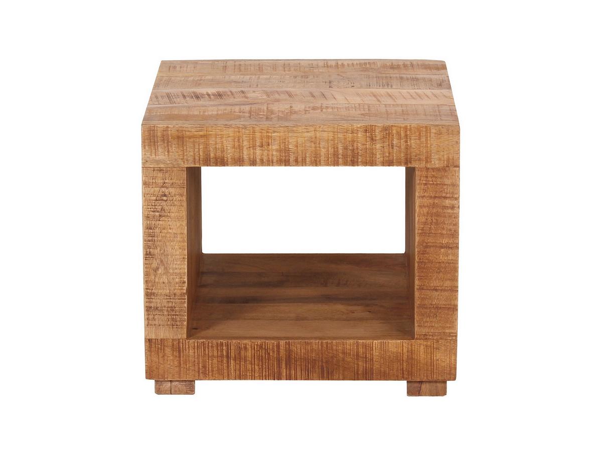 Couchtisch Naturfarben B: 50 cm - Naturfarben, Design, Holz (50/50/45cm) - Livetastic