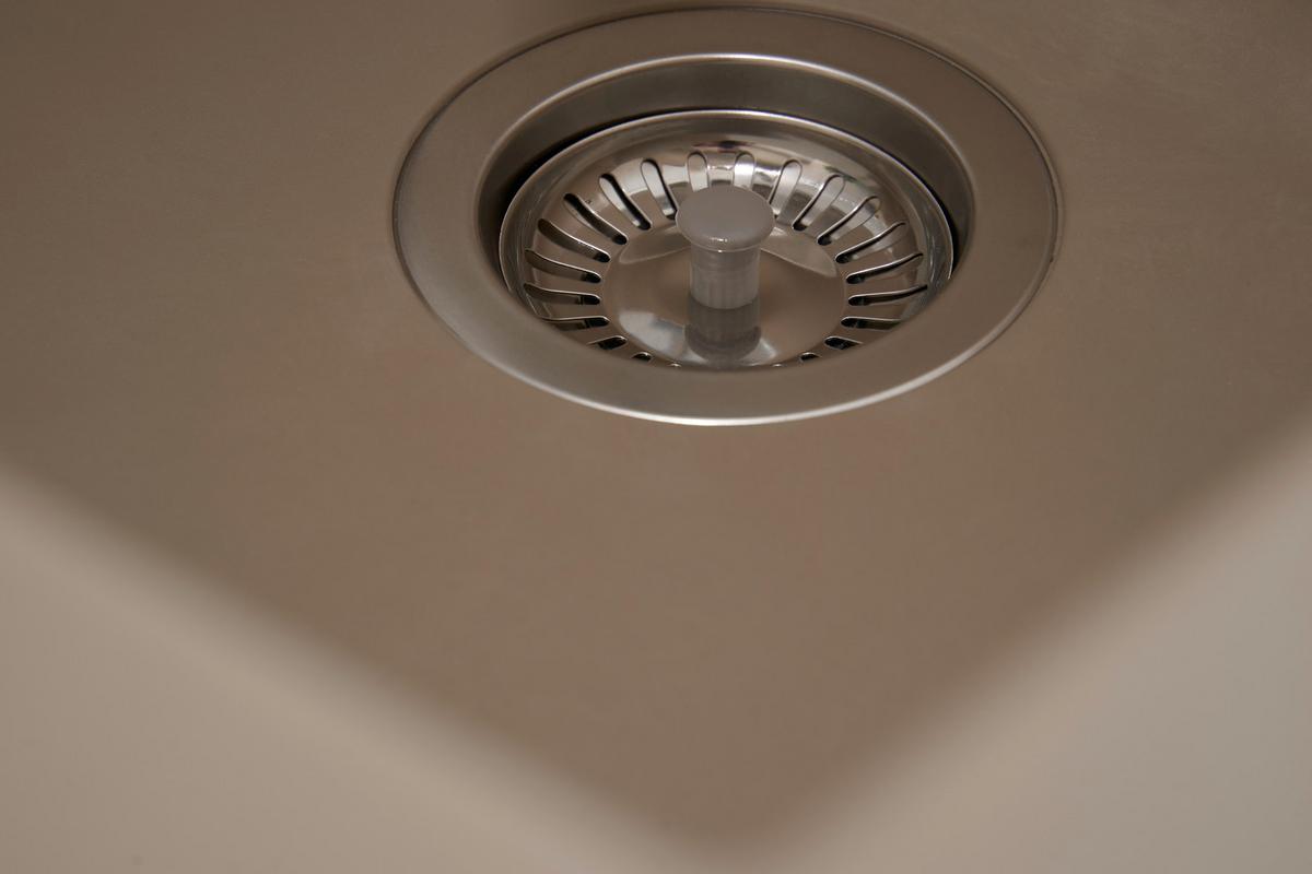 Spüle Respekta Boston Stein Bxt: 86x50 Cm - Beige, Trend, Glas/Kunststoff (86/20/50cm) - Respekta