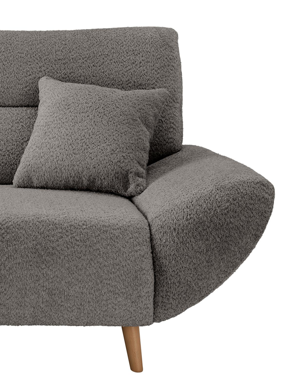 Ecksofa Drago, Anthrazit S: 166x290 cm - Wildeiche/Anthrazit, KONVENTIONELL, Textil (166/290cm) - MID.YOU