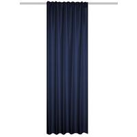 Wärmeschutzvorhang Eskamio - Blau, Basics, Textil (270/245cm)