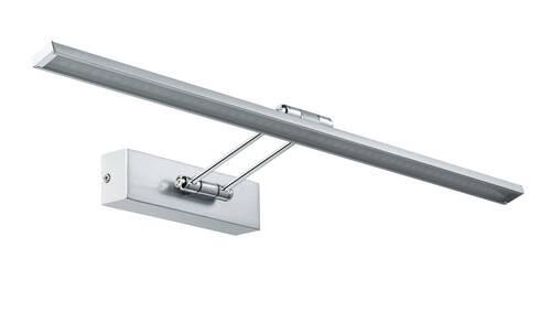 Bilderleuchte 99896 Chromfarben, Warmweiß - Chromfarben, Basics, Metall (58,5/4,6cm) - Paulmann