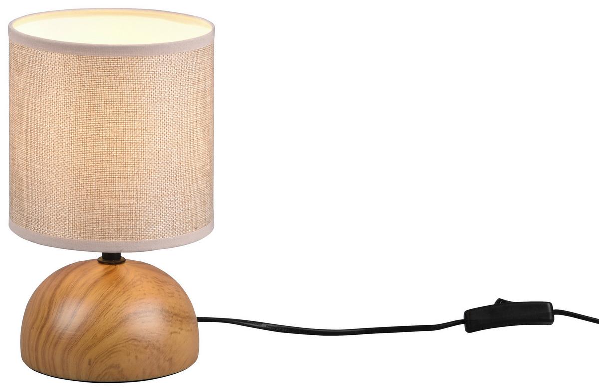 Tischlampe R50351035 Beige R50351035 - Beige/Braun, Basics, Keramik/Textil (14/23cm)