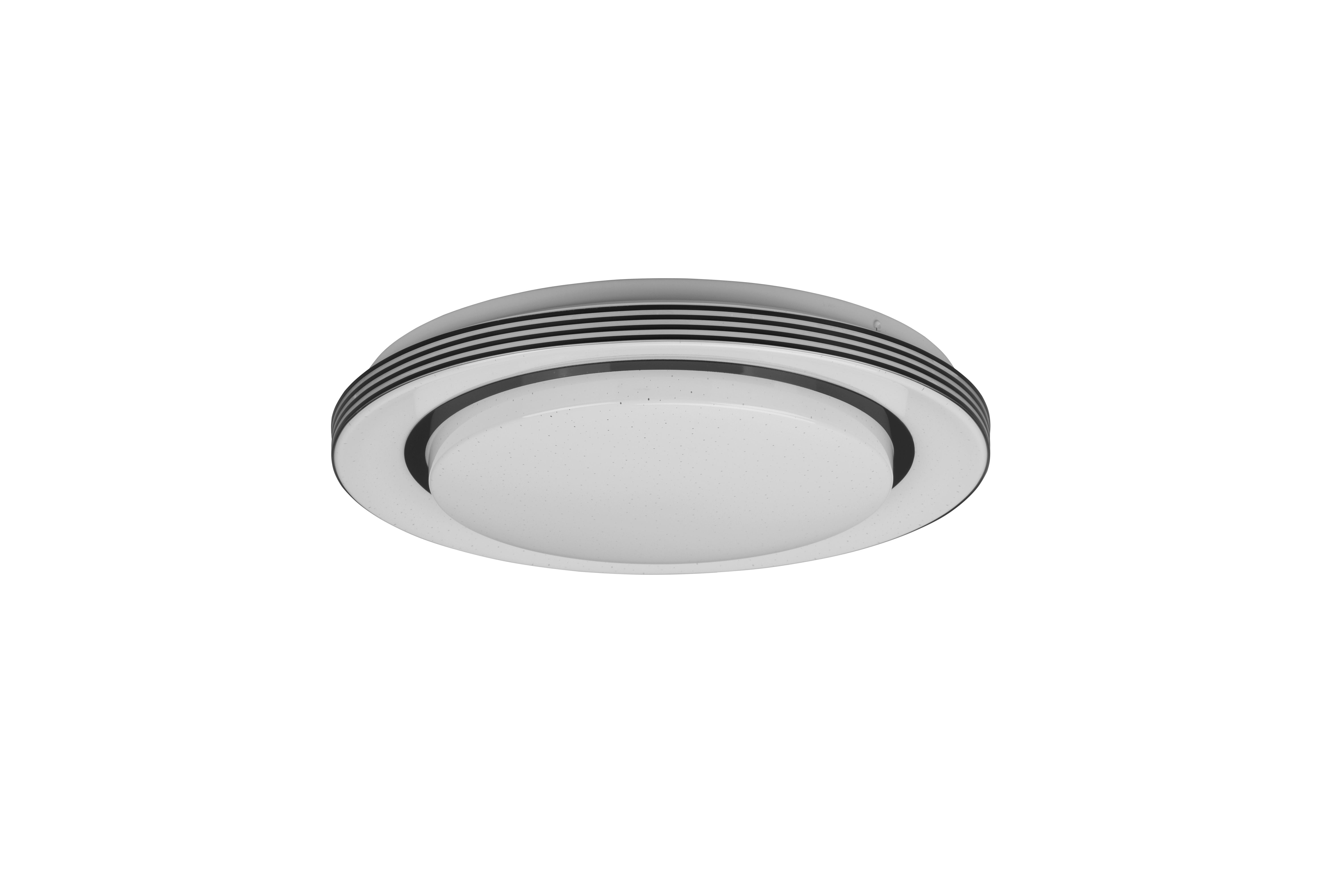 LED-Deckenleuchte R67041032 Atria - Schwarz, Basics, Kunststoff (38/7,5cm)