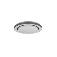 LED-Deckenleuchte R67041032 Atria - Schwarz, Basics, Kunststoff (38/7,5cm)