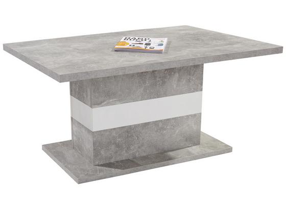 Konferenčný Stolík Mali - sivá/biela, Moderný (110/49/67cm) Konferenčný Stolík Mali - sivá/biela, Moderný (110/49/67cm)