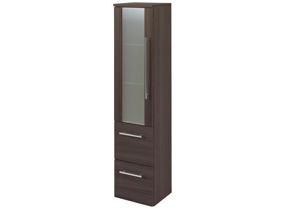 Midischrank Mailand 30 cm Eiche Dekor - Eichefarben, MODERN, Glas/Holzwerkstoff (30/128/27cm) Midischrank Mailand 30 cm Eiche Dekor - Eichefarben, MODERN, Glas/Holzwerkstoff (30/128/27cm)