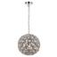 Závesná Lampa Cathy - chrómová, Štýlový, umelá hmota/kov (30/150cm) - Premium Living Závesná Lampa Cathy - chrómová, Štýlový, umelá hmota/kov (30/150cm) - Premium Living