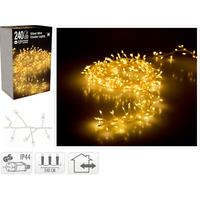 Fényfüzér Kb. 240cm - fehér, Basics, műanyag (240cm)