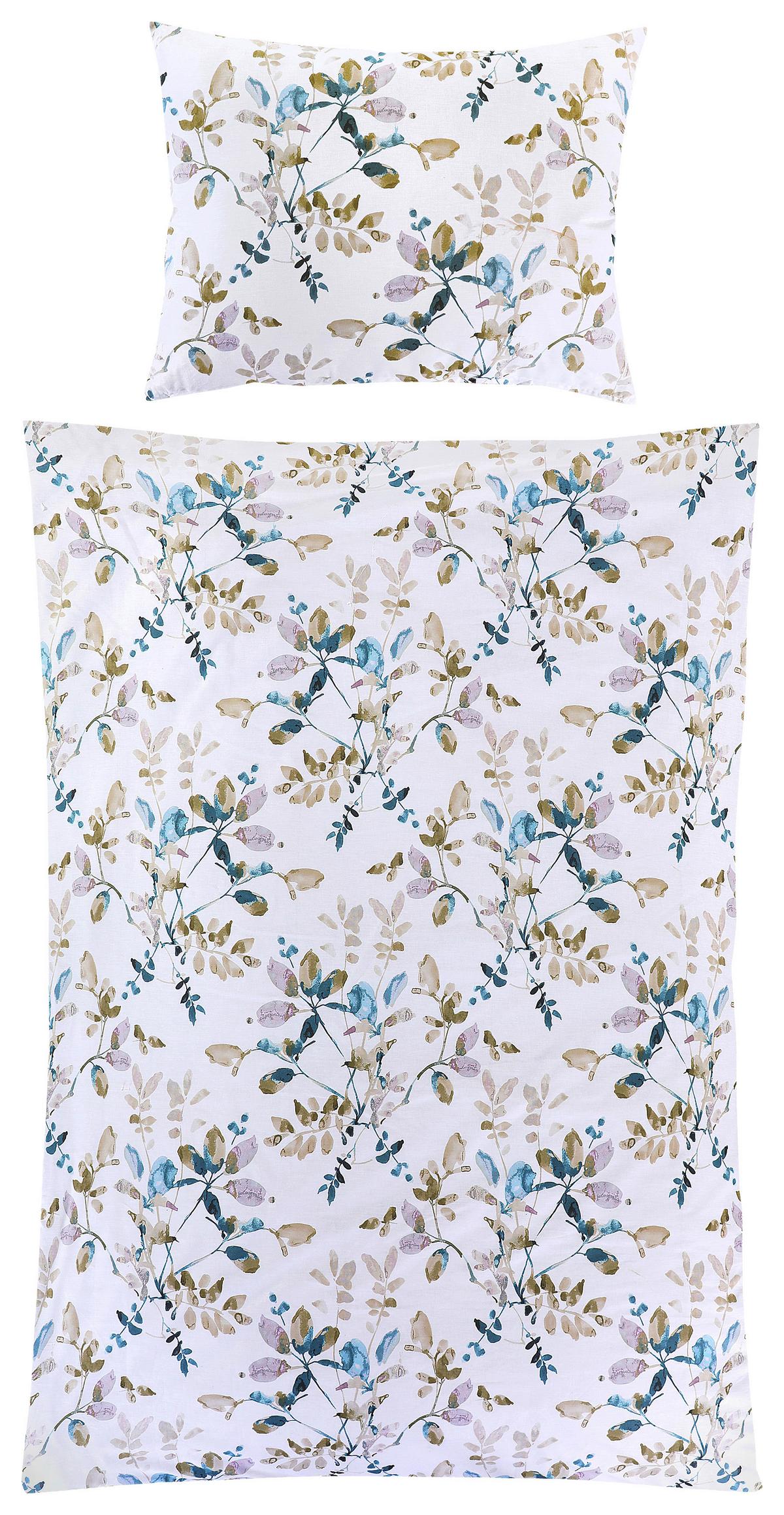 Ágyneműhuzat-garnitúra Marika - kék/fehér, Romantik / Landhaus, textil (140/200cm) - James Wood