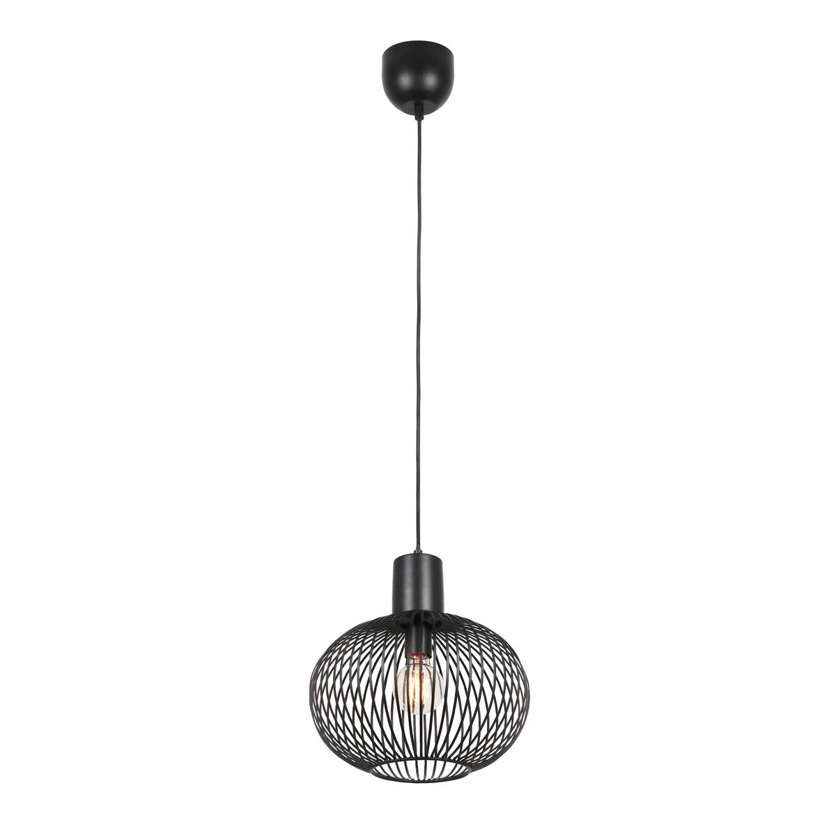 Pendelleuchte 365790132 Gila - Schwarz, Design, Metall (33/150cm) - Trio Leuchten