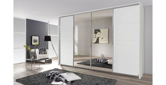 Passepartout-Rahmen Bensheim Weiß für B: 368 cm - Weiß, KONVENTIONELL, Holzwerkstoff (368/233/64cm) - James Wood