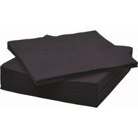 Servítka Kathleen, 50ks/bal. - čierna, Konventionell, papier (33/33cm) - Mömax