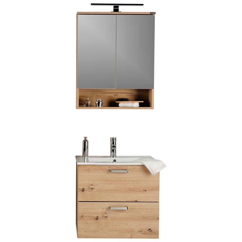 Badezimmer Fresh Eiche Dekor 3-teilig