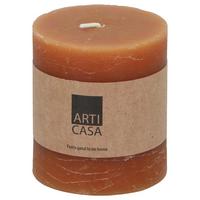 Rustikkerze Honig 7x8 cm - Honig, Basics, Paraffin (7/8cm)