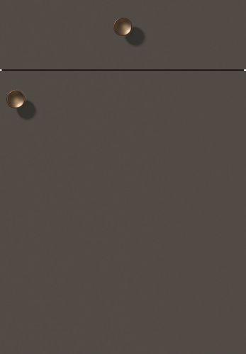 KÜCHENSCHRANKFRONT FRONT SOFIA - Dunkelbraun, MODERN - Vertico