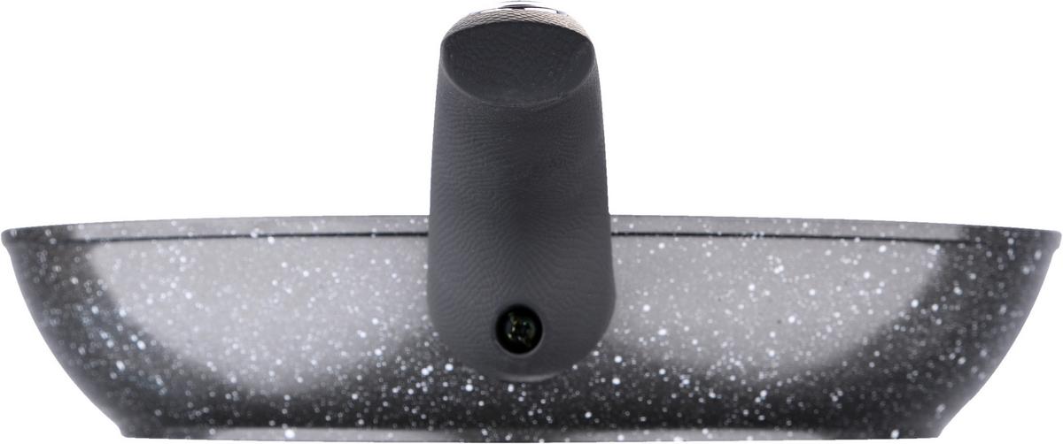 Bratpfanne Orion Ø ca. 26 cm Aluminium Antihaftbeschichtet - Dunkelgrau, Basics, Kunststoff/Metall (26cm)